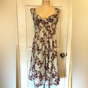 French Connection silk and cotton boho sundress